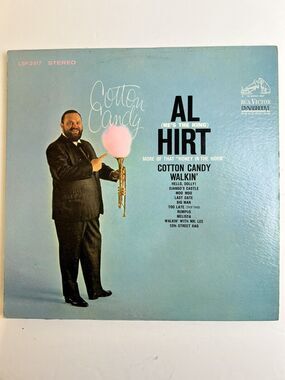 Al Hirt Album Cotton Candy Jazz Instumental 1964 Vinyl LP Music Retro Trumpet